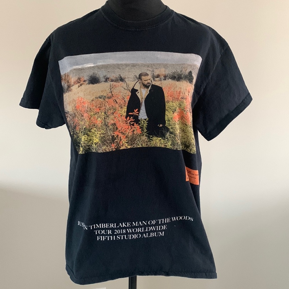 Justin Timberlake 2018 Man of the Woods Concert tshirt